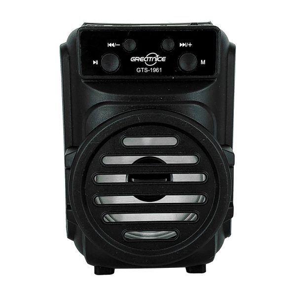 GTS-1961 | 3-Inch RGB Bluetooth Speaker with USB/TF/FM – Portable Wireless Speaker for Travel, Parties & Outdoor Fun - Image 4