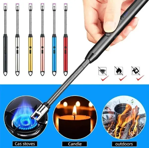 360 USB Rechargeable Plasma Arc Lighter12