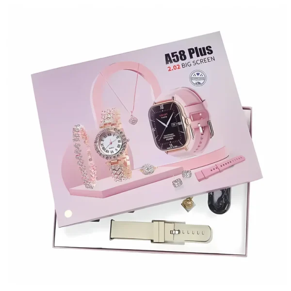 A58 Plus 6-in-1 Smartwatch for Women - Image 4
