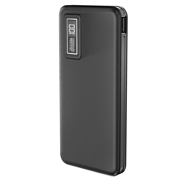 ASPOR A300 10000mAh Power Bank – Original Li-Polymer Battery, 4-in-1 Multi-Port Fast Charging, LED Display - Image 3