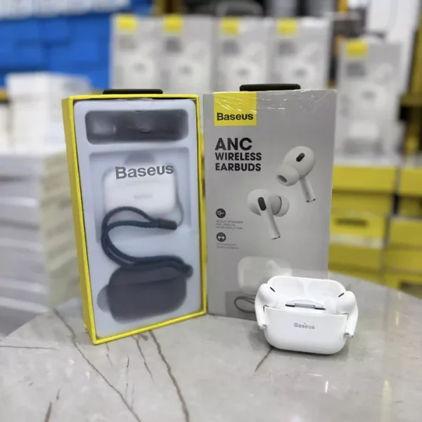 Baseus ANC Wireless Earbuds Pro 2 – Smart Sound, Premium Comfort, Endless Playtime - Image 2