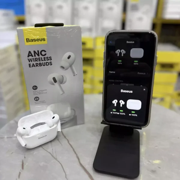 Baseus ANC Wireless Earbuds Pro 2 – Smart Sound, Premium Comfort, Endless Playtime - Image 3