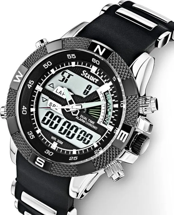 Besnew Original Digital Quartz Men’s Watch | Luxury Sport & Casual Wristwatch with Multifunction Display - Image 2