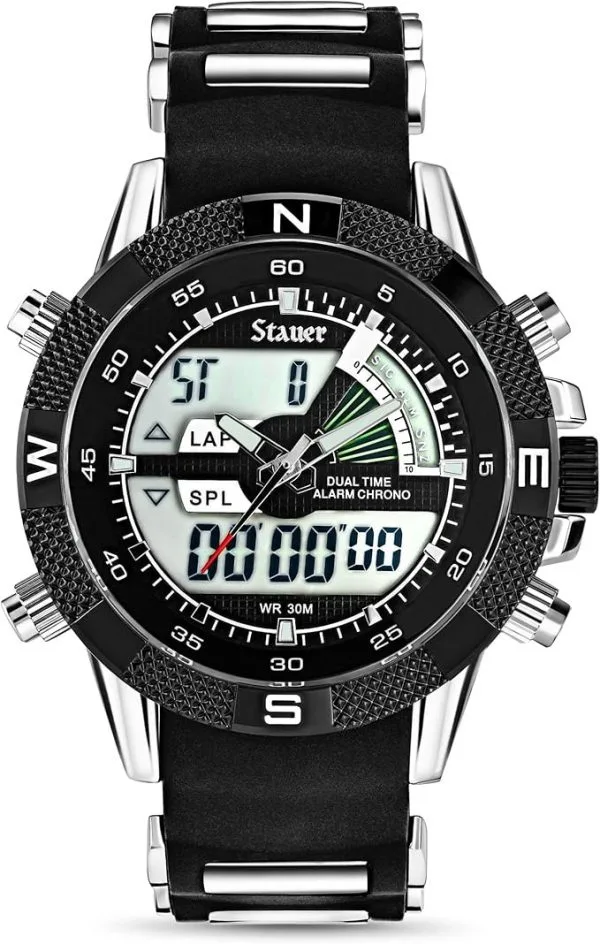 Besnew Original Digital Quartz Men’s Watch | Luxury Sport & Casual Wristwatch with Multifunction Display - Image 5
