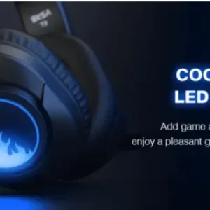 EKSA T8 Pro Gaming Headset with Mic & LED Lights