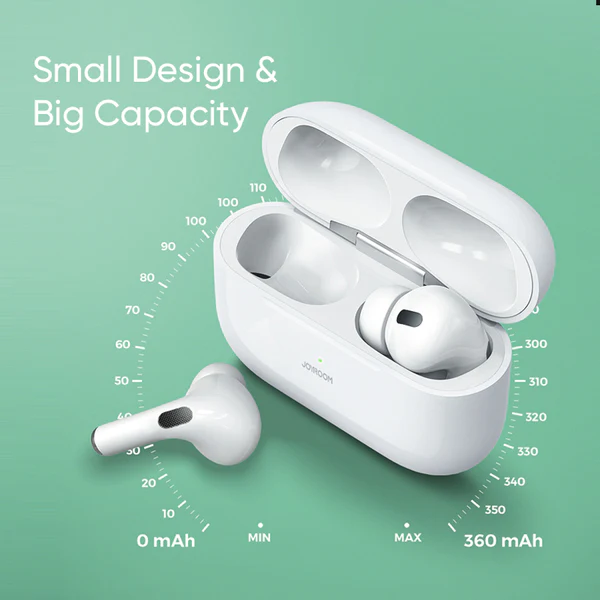Joyroom JR-T03S Pro True Wireless Earbuds – White (Original) - Image 2
