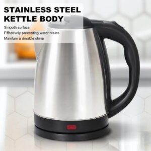 Premium Stainless Steel Electric Kettle – 1500W Fast Boil, 2L Capacity, Automatic Shut-Off, 360° Cordless Base | Essential Kitchen Appliance