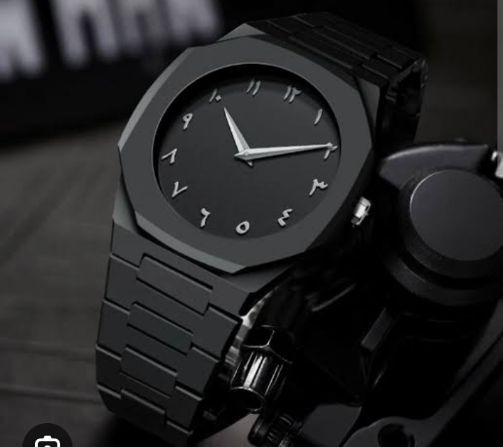 Full Black Aura Quartz Analog Watch for Men – Lightweight, Premium Finish & Stylish Everyday Wear - Image 4