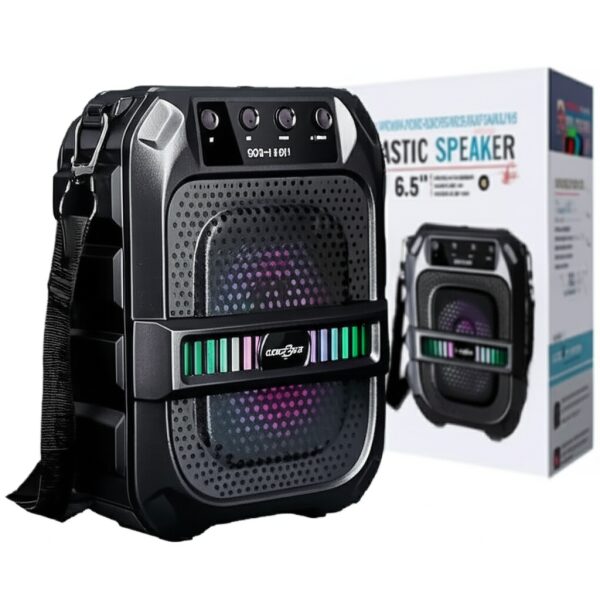 GTS-1191 | 10W Wireless Bluetooth Speaker with 6.5″ Subwoofer