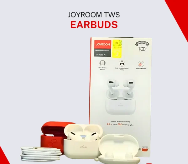 Joyroom JR-T03S Pro Wireless Earbuds with Silicone Case (Original) - Image 9