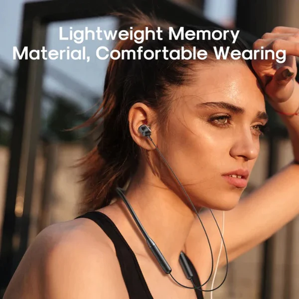 Joyroom JR-DY01 Magnetic Neckband Sports Bluetooth Headphones | Dual Dynamic Speakers, Hi-Fi Sound, 8H Battery (Random Colors) - Image 7