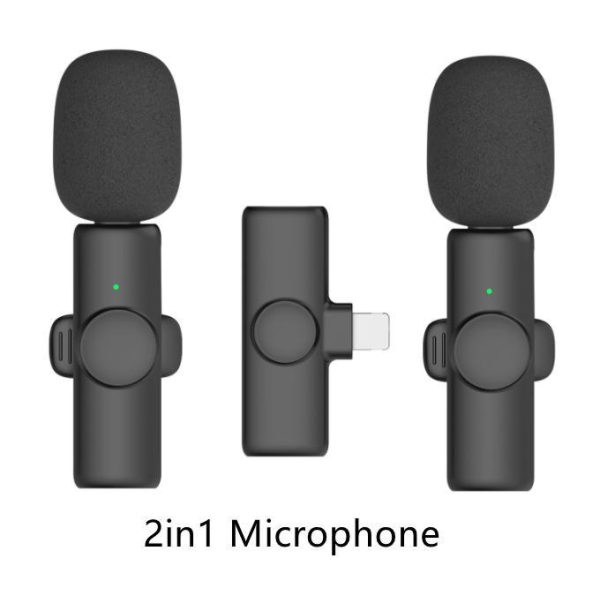 K9 Dual Wireless Lavalier Microphone Branded - Image 5