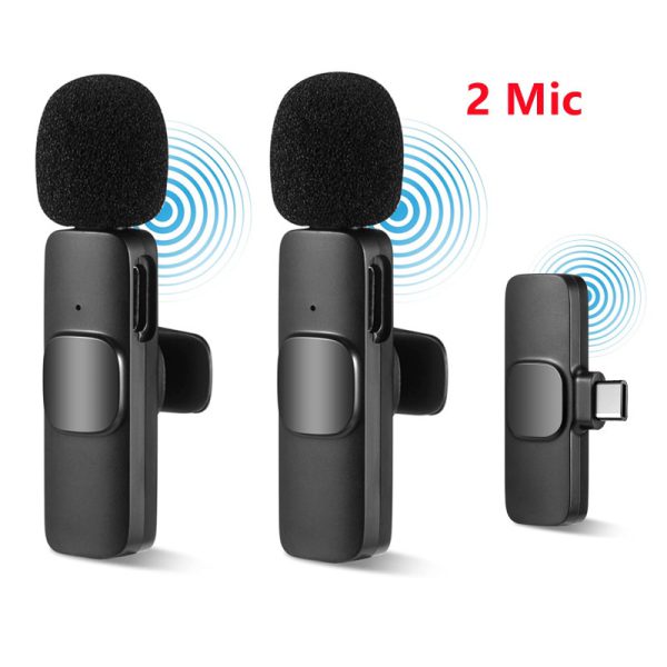 K9 Dual Wireless Lavalier Microphone Branded - Image 6