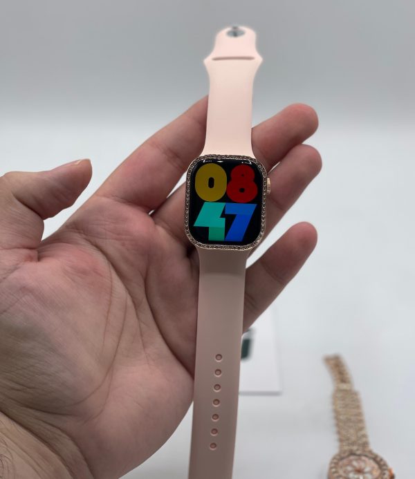 Mi Ni ZW10 DO Diamond Series Women’s Smartwatch – Luxury Design, Bluetooth Calling, Health Monitoring, 2-in-1 Fashion & Fitness - Image 4
