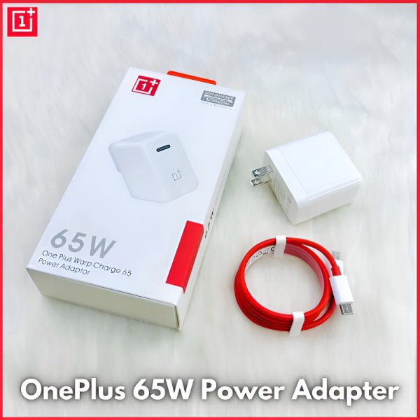 OnePlus 65W Warp Charge Power Adapter + Type-C to Type-C Cable – Ultra-Fast, Safe & Reliable Charging - Image 2