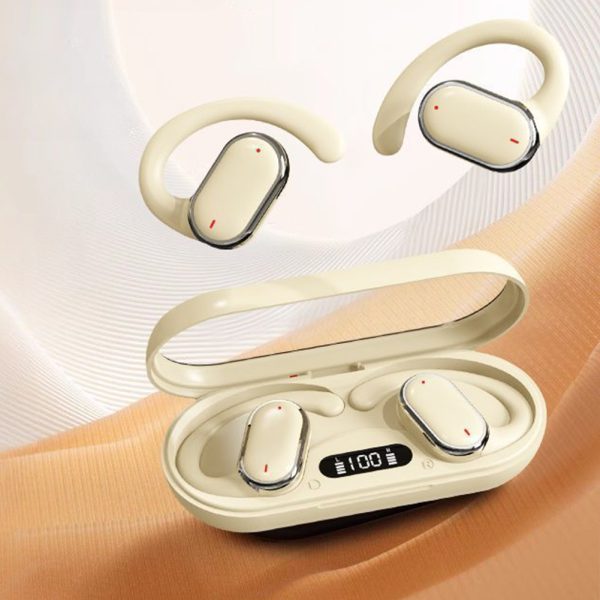 X97 Wireless Open-Ear Earbuds – LED Power Display, Bluetooth 5.3, Pain-Free Fit, Noise Cancellation, Waterproof - Image 2