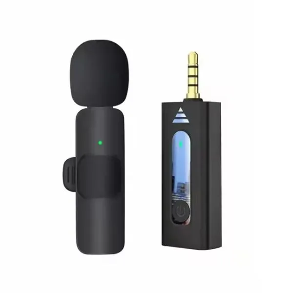 Ultimate K35 Wireless Lavalier Mic – Pro Vlogging Collar Microphone with 20m Range, Real-Time Noise Reduction & Long Battery - Image 3