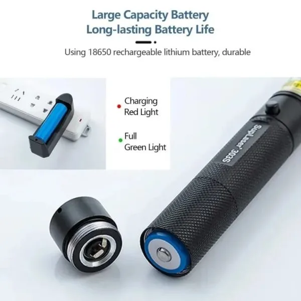 Special Edition Ultra-Bright 303 Green Laser Pointer – 5 km Range - Image 4