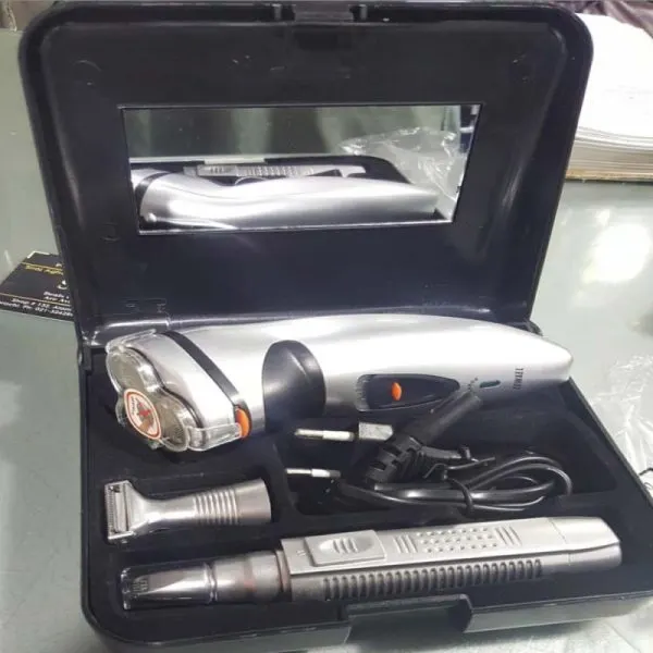 Zowael RSCX-5800 3-in-1 Aquagenic Rotary Shaver, Trimmer & Groomer - Image 3