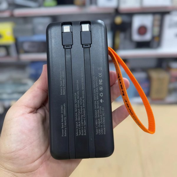 Enker 50,000 mAh Ultra-High-Capacity Power Bank – Fast Charging • Multi-Device Ports • Lithium-Ion • Portable Energy Solution - Image 3